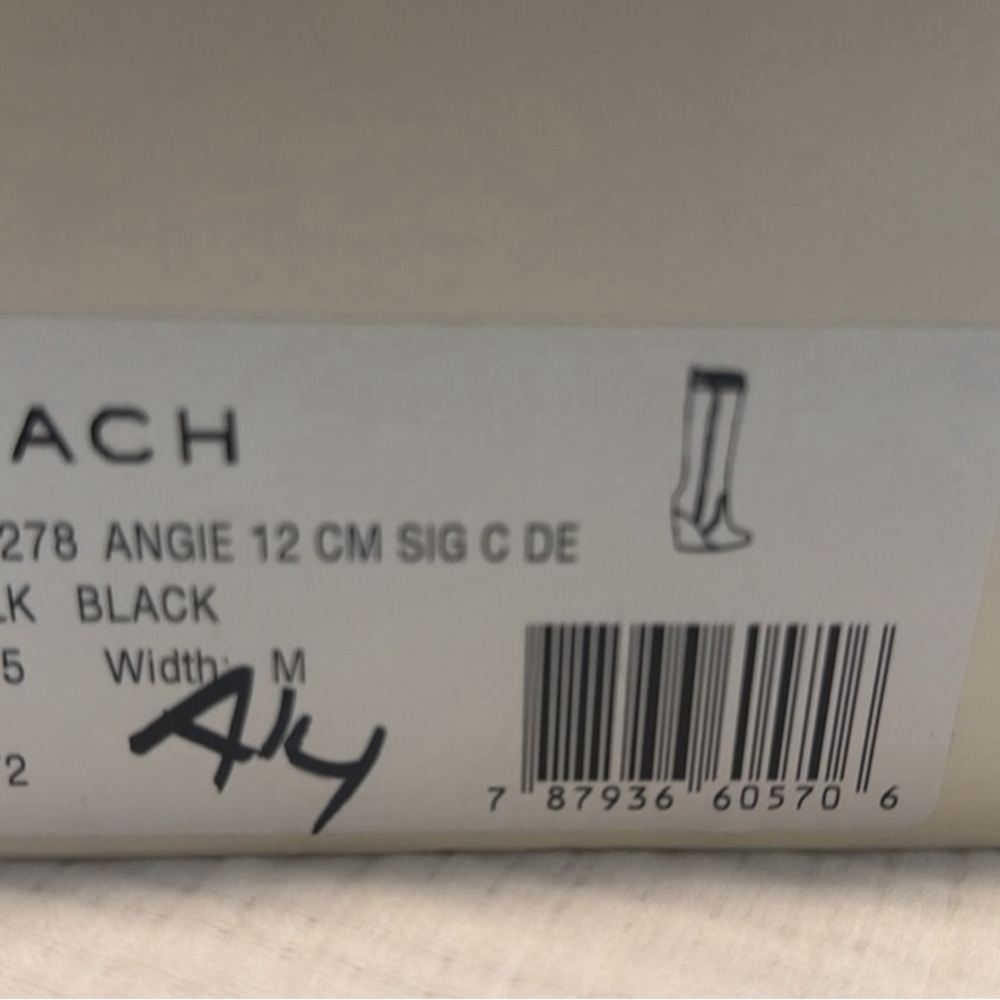 Coach Gold Logo Leatherware